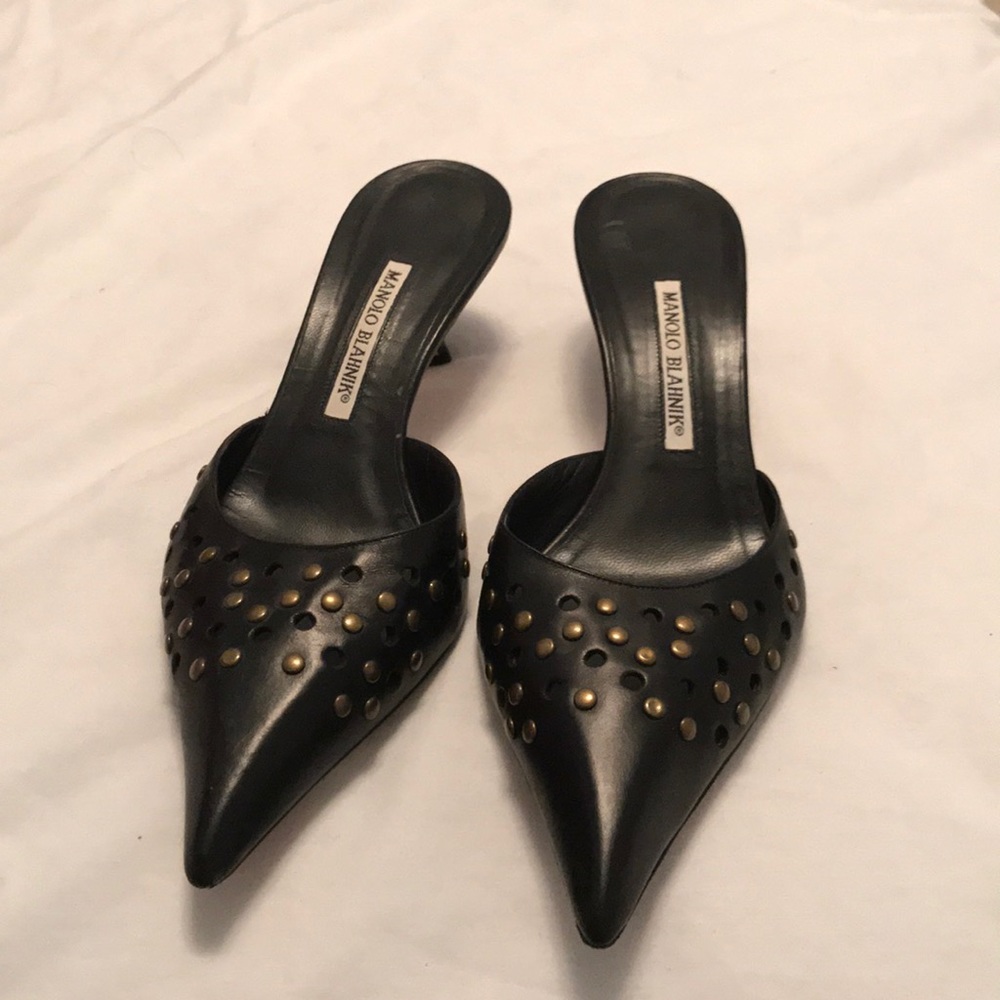 Manolo Blahnik mules! Excellent condition! - Picture 3 of 6